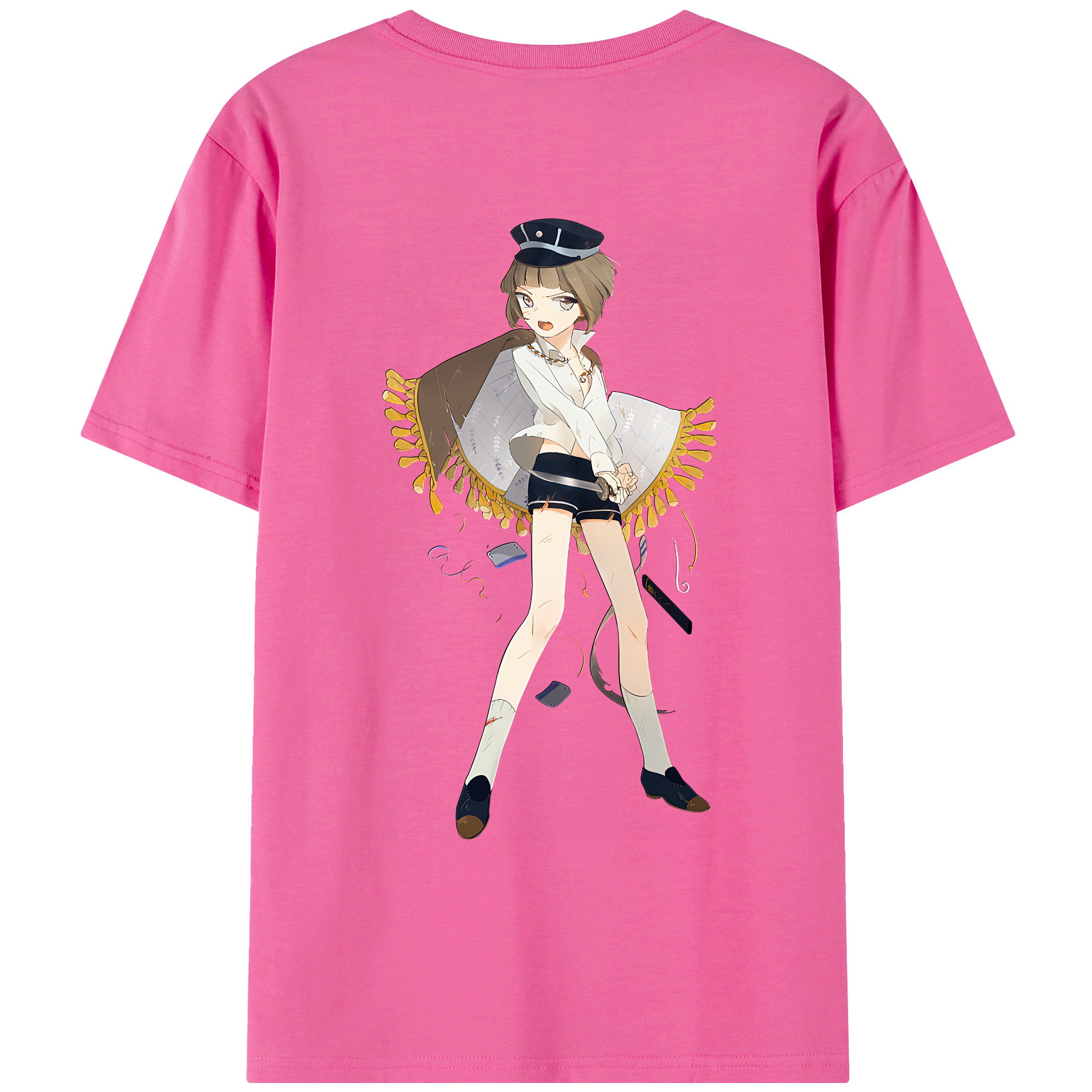 （画像用） 刀剣乱舞 Touken Ranbu レディース半袖Tシャツ(バックプリント)